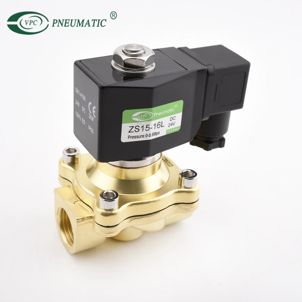 Zs 2/2 Way Normal Close Direct Acting Brass Solenoid Valve