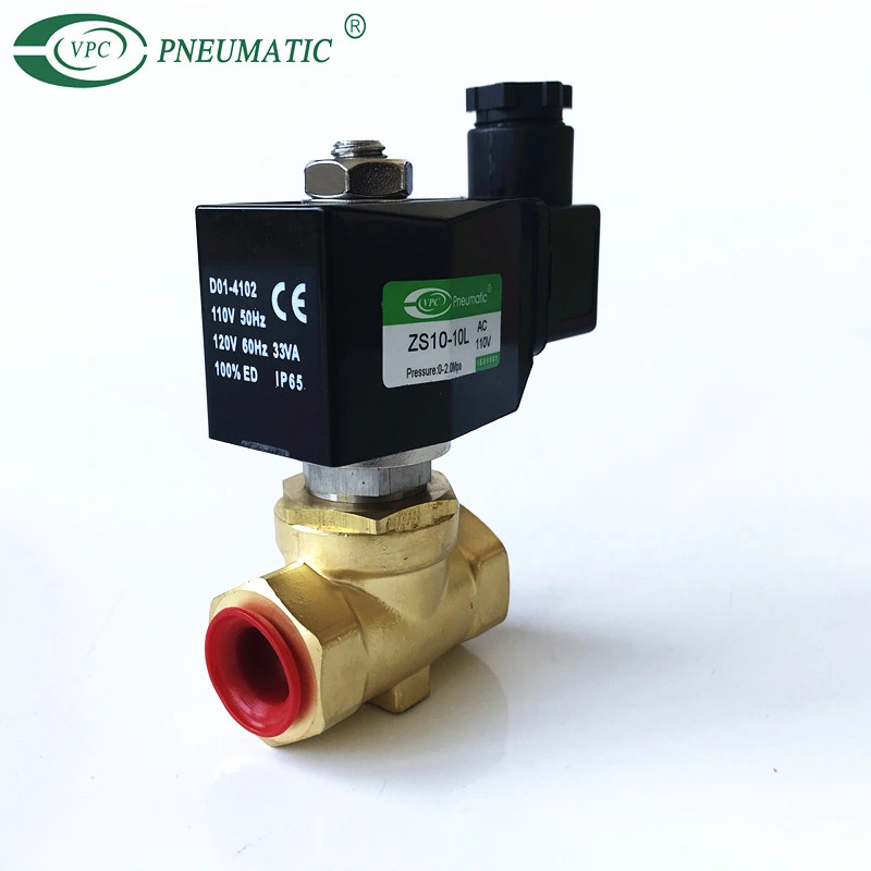 Zs 2/2 Way Normal Close Direct Acting Brass Solenoid Valve