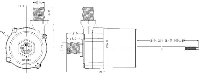 Miniature Booster Pump for The Extraction of Edible Liquids Long Lifetime