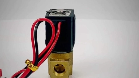 Elettrovalvola a solenoide in ottone a 2 vie a 2 posizioni di tipo chiusura normale serie Vx